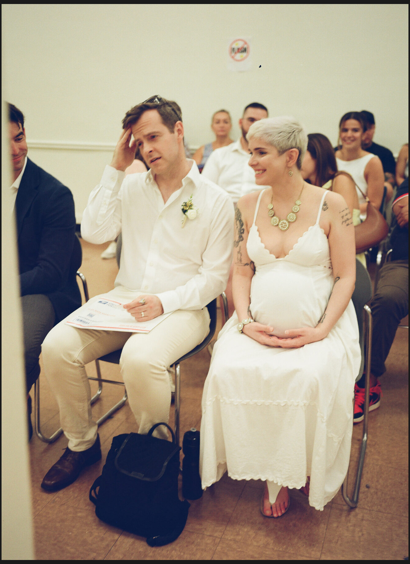 NYC City Hall elopement, captured on film by Lana Dubkova, photo 3