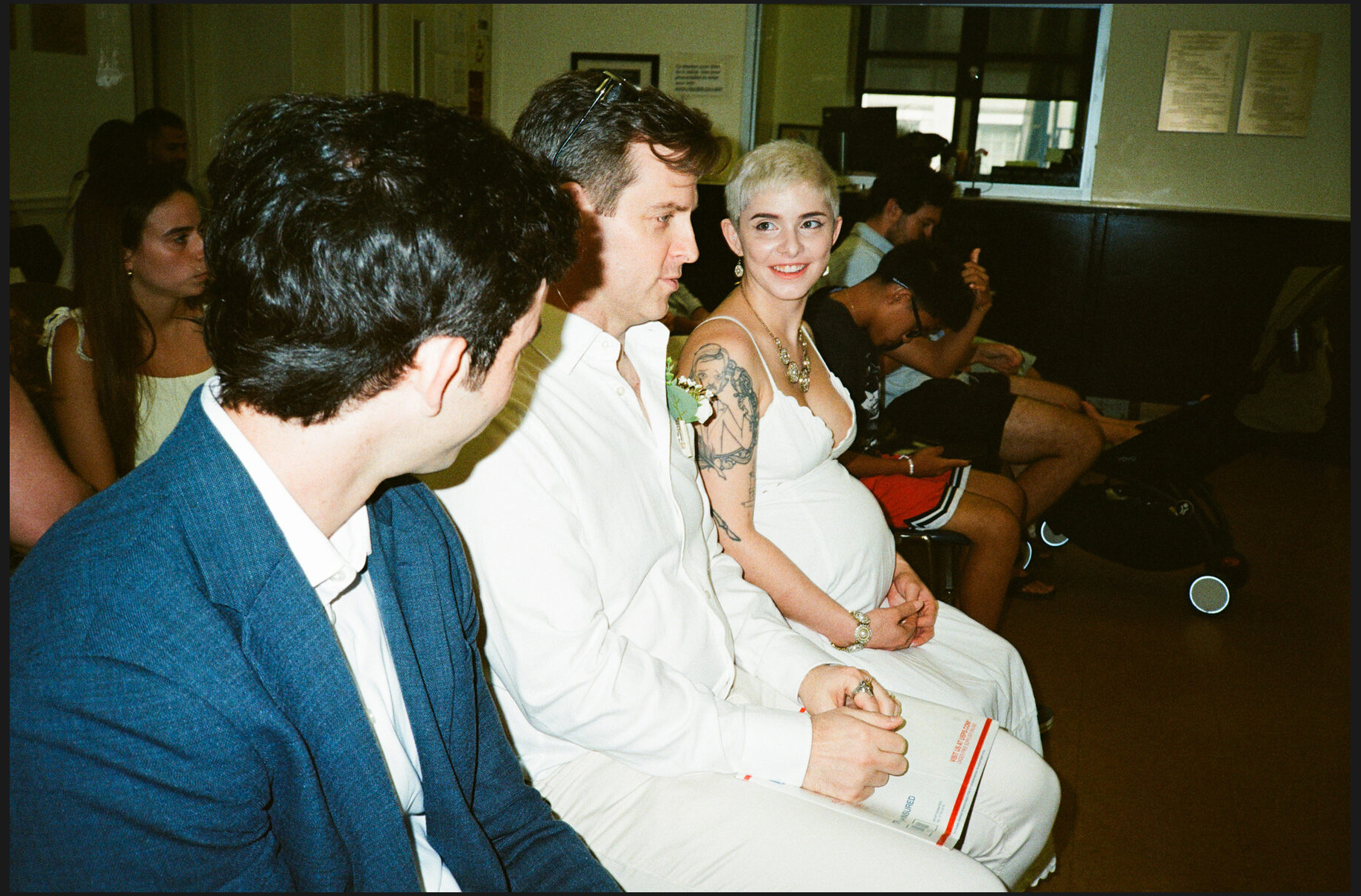 NYC City Hall elopement, captured on film by Lana Dubkova, favorite photo