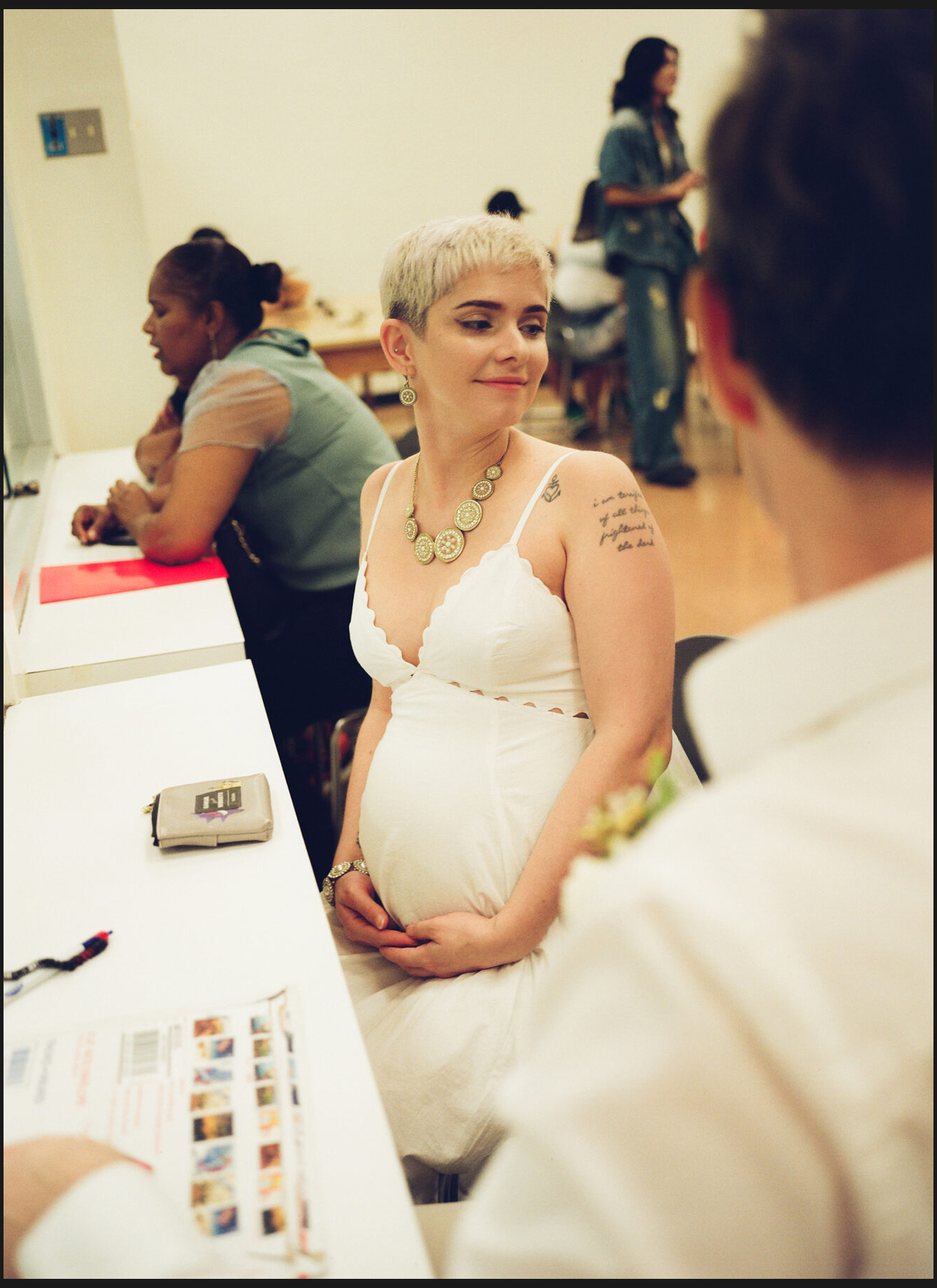 NYC City Hall elopement, captured on film by Lana Dubkova, photo 7