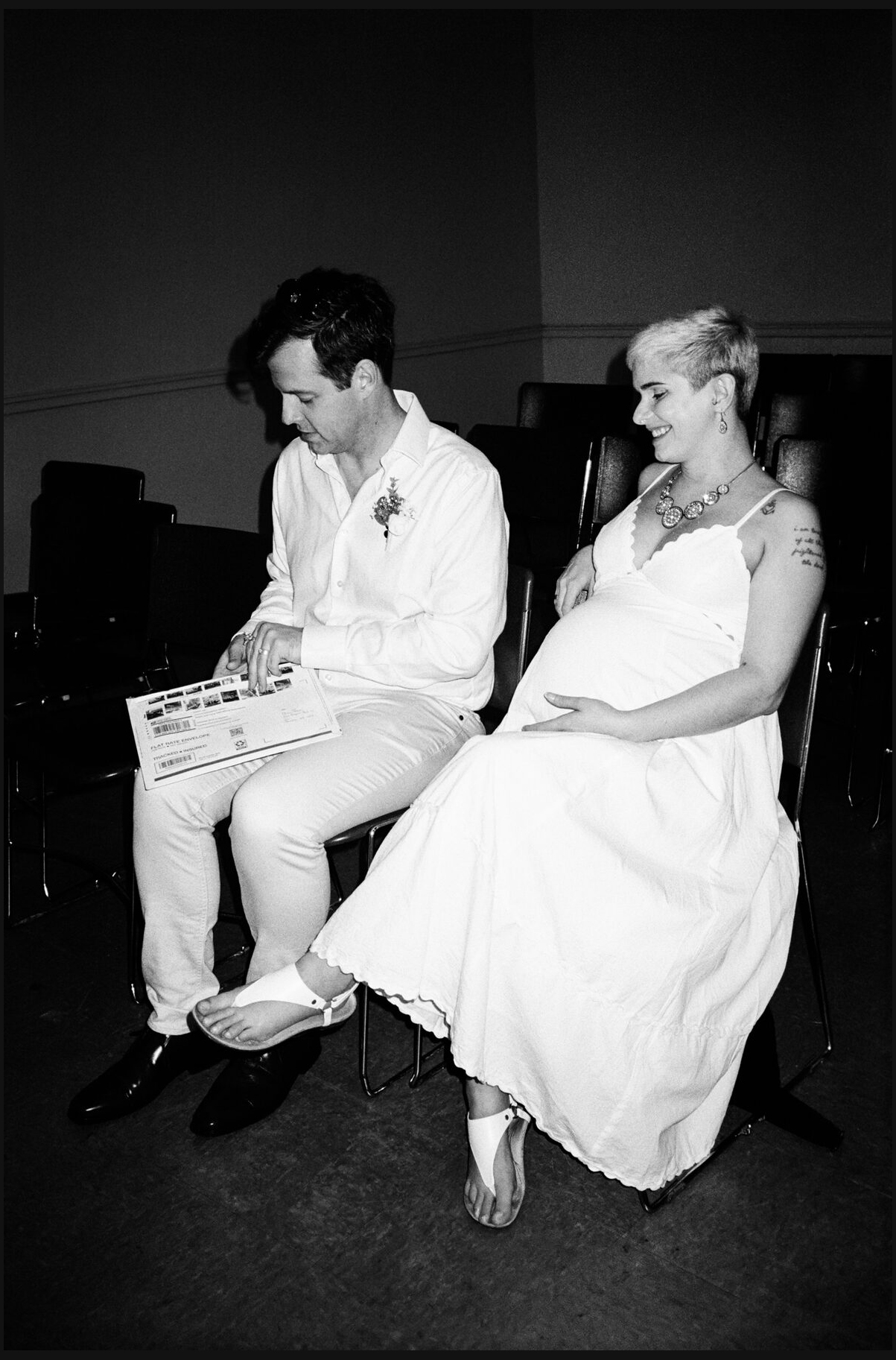 NYC City Hall elopement, captured on film by Lana Dubkova, photo 12
