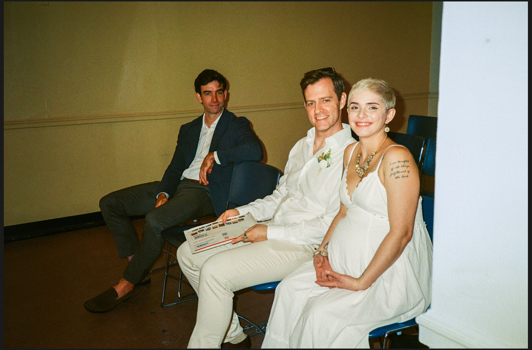 NYC City Hall elopement, captured on film by Lana Dubkova, photo 15