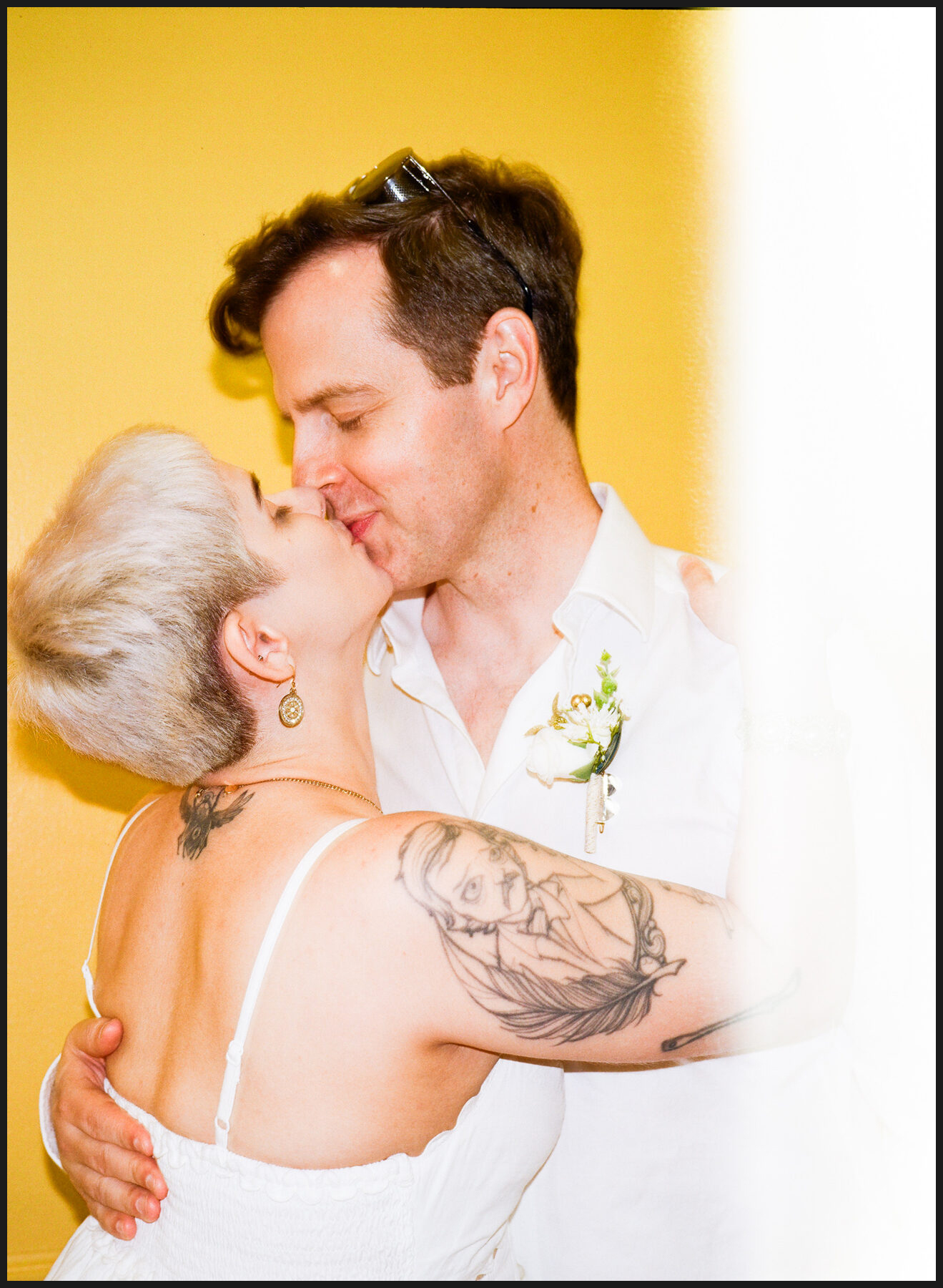 NYC City Hall elopement, captured on film by Lana Dubkova, photo 19