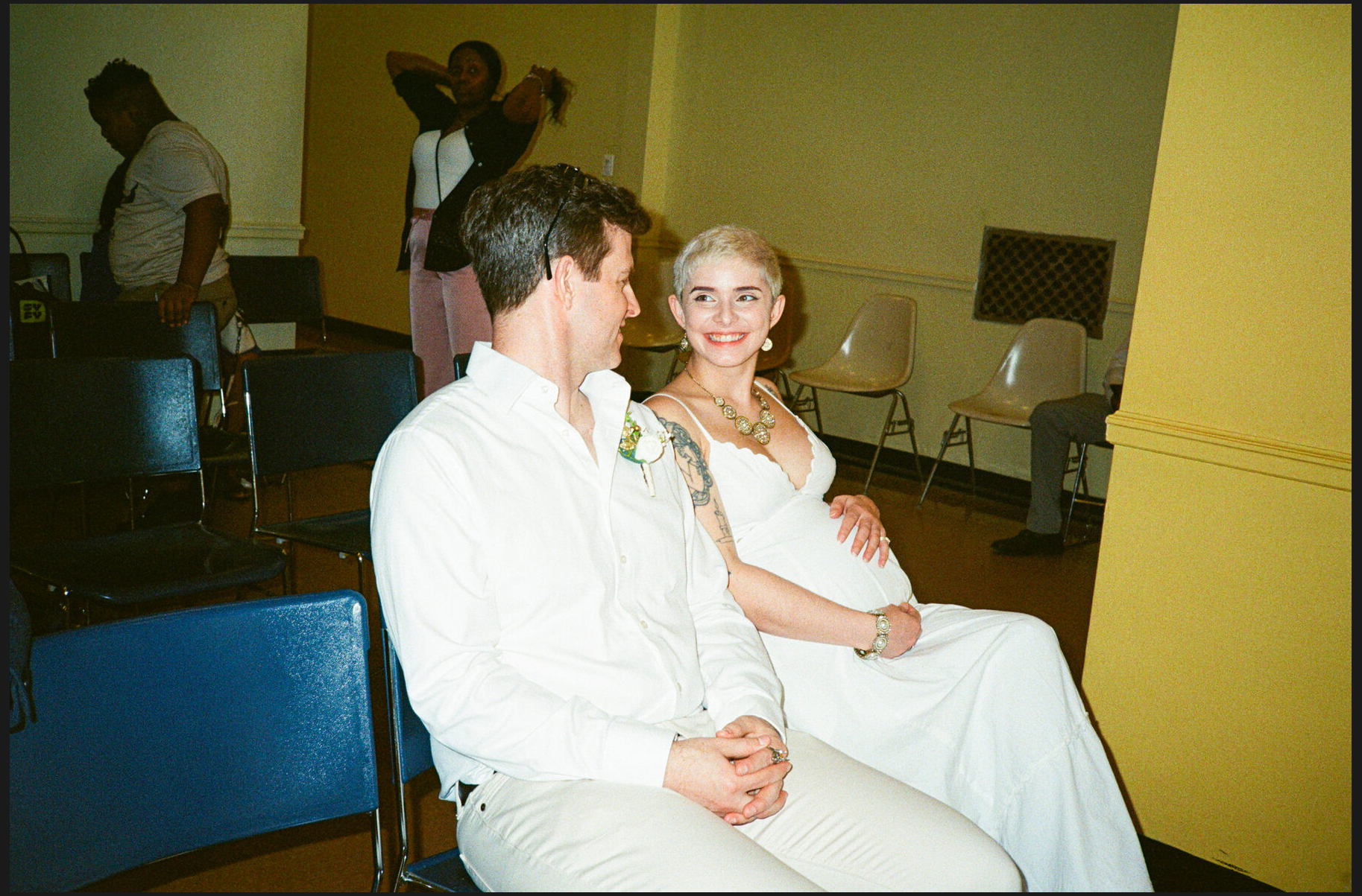 NYC City Hall elopement, captured on film by Lana Dubkova, photo 21
