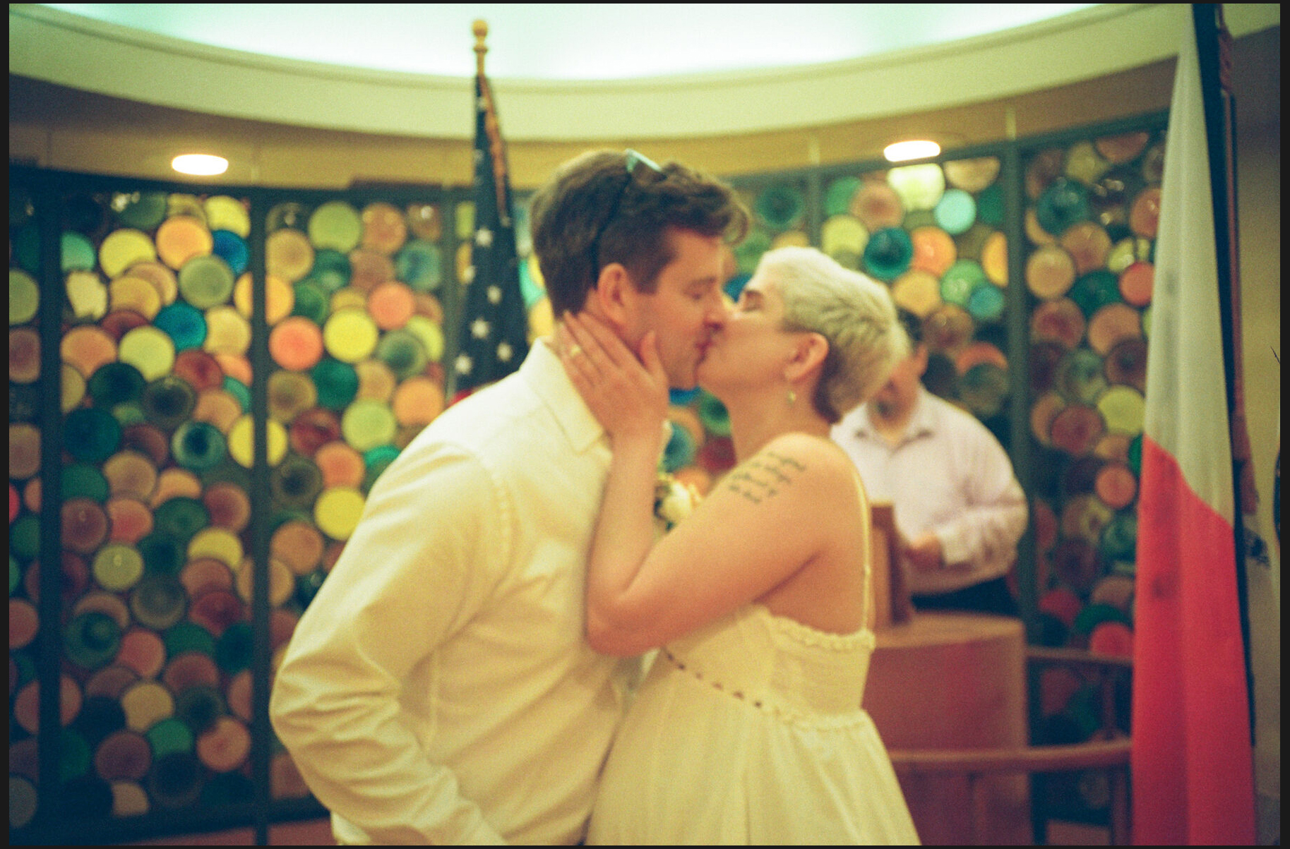 NYC City Hall elopement, captured on film by Lana Dubkova, photo 27