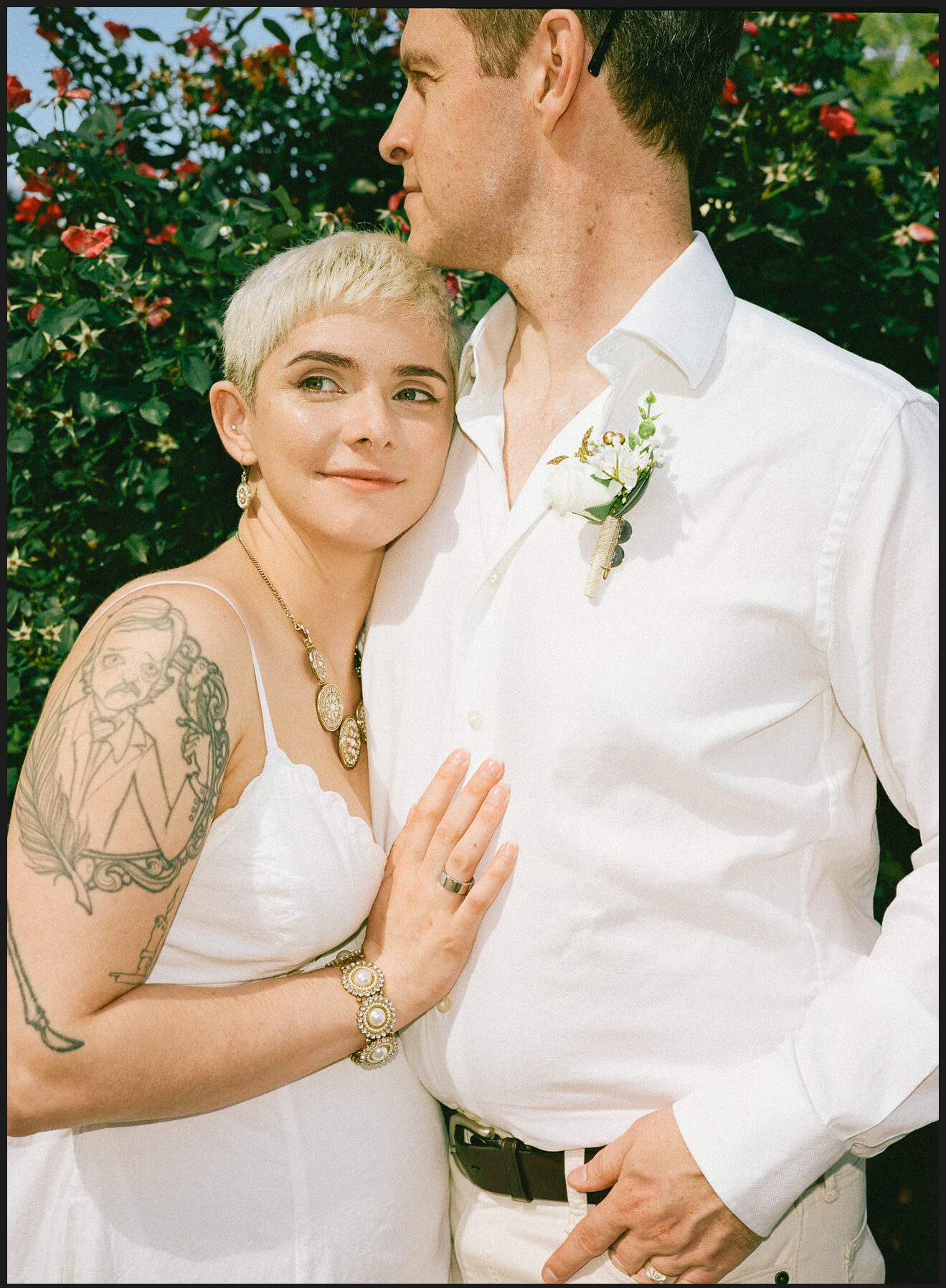 NYC City Hall elopement, captured on film by Lana Dubkova, photo 40