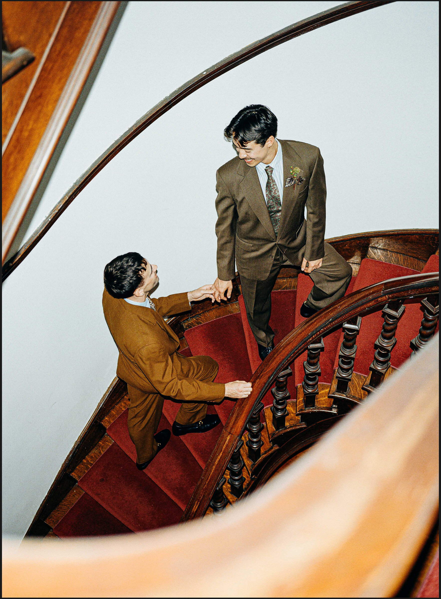 Jackson and Alistair's NYC wedding, captured on film by Lana Dubkova, photo 22