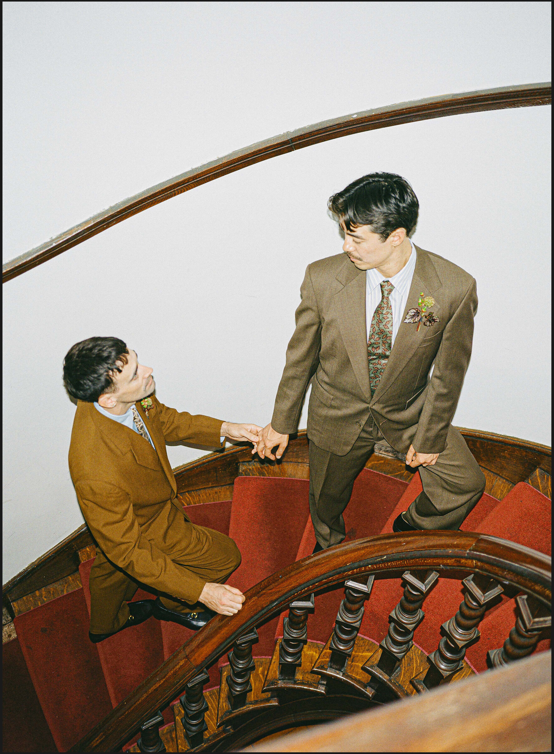 Jackson and Alistair's NYC wedding, captured on film by Lana Dubkova, photo 24