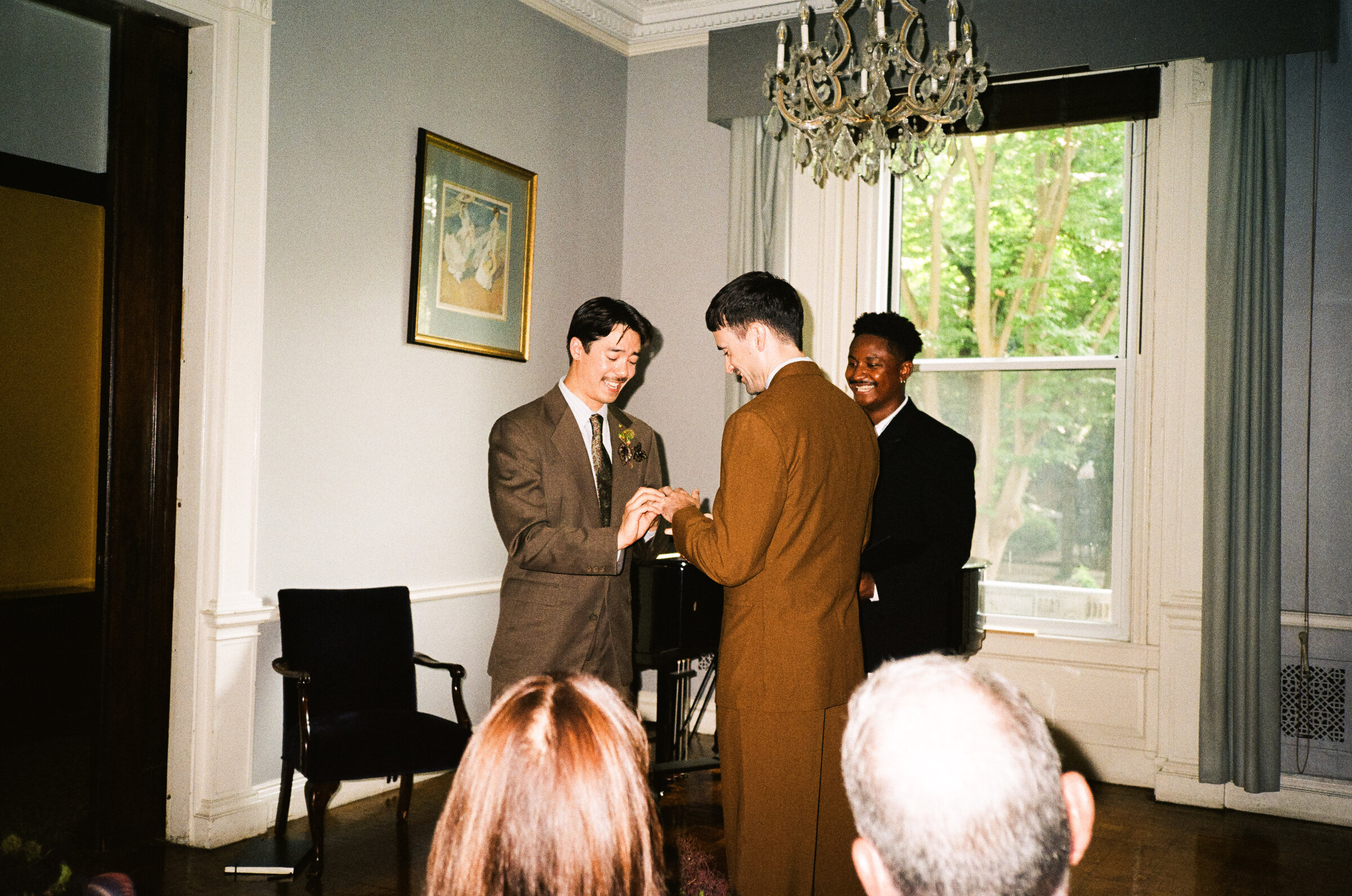 Jackson and Alistair's NYC wedding, captured on film by Lana Dubkova, photo 76